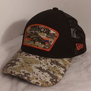 NFL Denver Broncos Salute To Service 9Forty Snapback Truckers Hat
